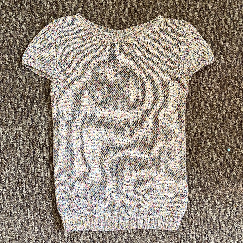 Zara open back knitted top